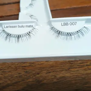 Bulu mata palsu bawah LBB007 lusinan(12pasang) Lem Bulumata Eyelash tahan individual lashes