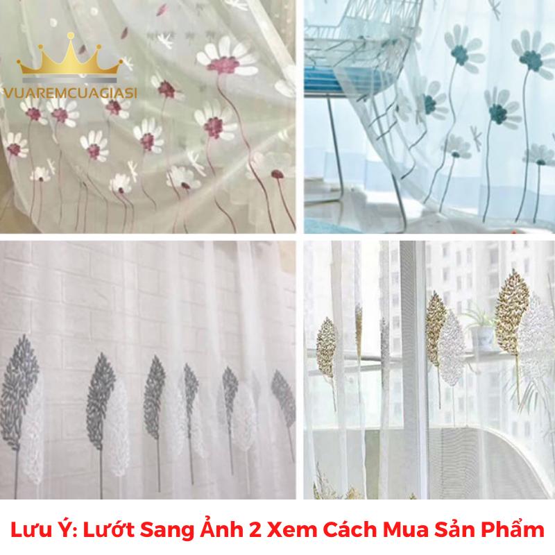  Rèm dán tường  voan 1 lớp họa tiết  loại 1 đặt số lượng 1 là 1 tấm  rèm cửa sổ  trang trí cao cấp dễ lắp đặt không khoan đục VIPDTH vuaremgiasi 