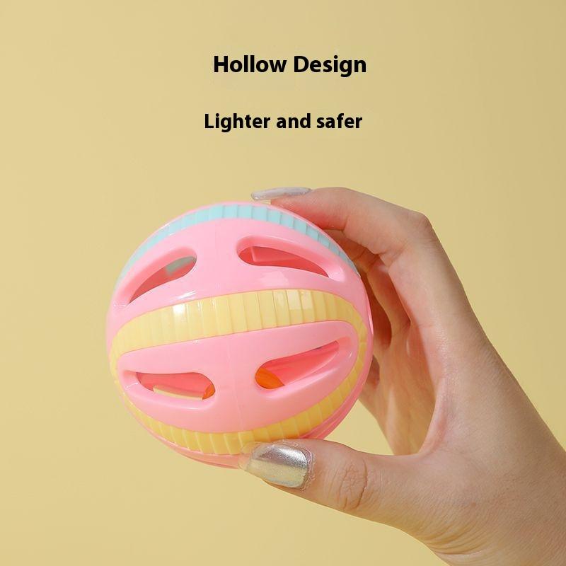 Product Introduction of Cat Toy Self-Entertainment Sound Bell Ball Durable Teaser Wand 3