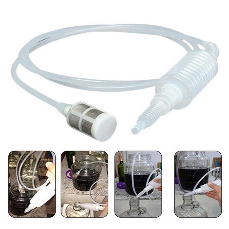 Vòi Hút Pha Chế, Dụng Cụ Làm Rượu Bia, Làm Bằng Nhựa Cấp Thực Phẩm, Thích Hợp Để Pha Chế, Dụng Cụ Nhà Bếp, Máy Bơm Chuyển Tay