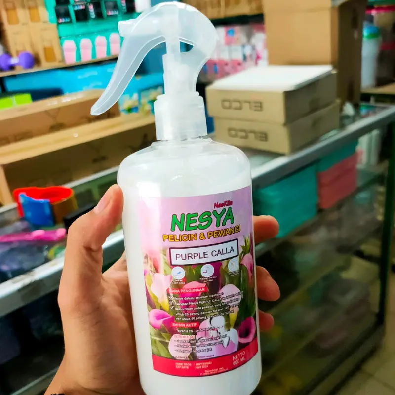 SUPERZET ~ parfum pewangi laundry wangi 1 liter kemasan drigen Biru 8