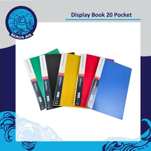 Display Book / Clear Holder 20 Pocket Folio Dataflex
