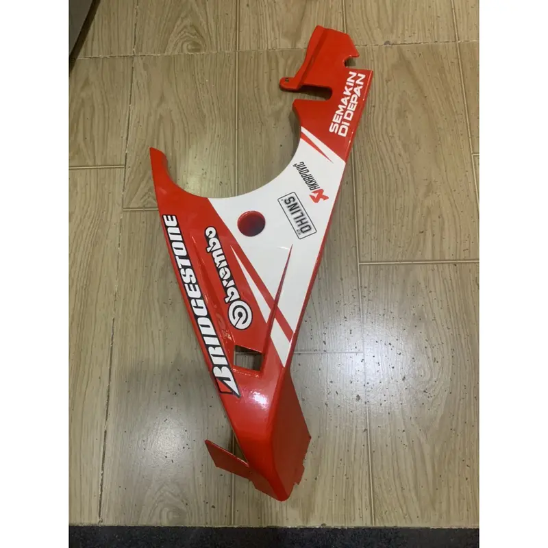 Mỏ cày xe Exciter 150 màu đỏ tem trắng - Phụ kiện xe máy độc đáo 1