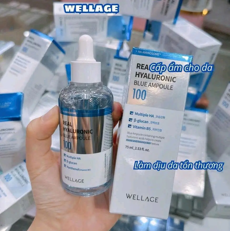 Serum cấp ẩm làm dịu da wellage