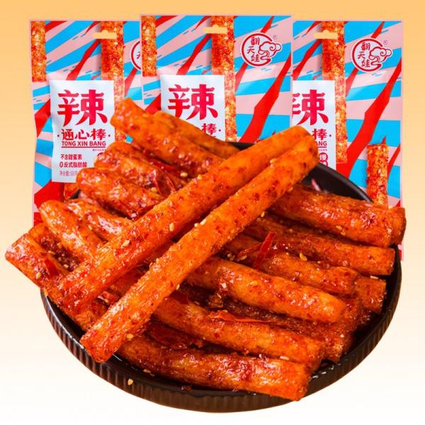 Product Introduction of spicy strips childhood leisure snacks wholesale Sweet and spicy snacks 1