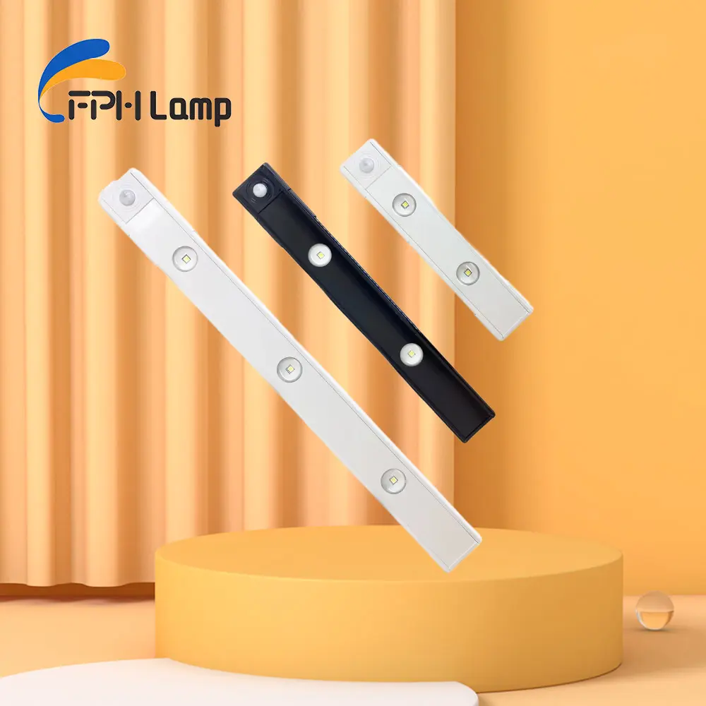 FPH Fast Delivery Rechargeable Wireless Led Light Light Closet with Motion Sensor Night Light Wardrobe Kitchen Cabinet Bedroom Lighting Backlight