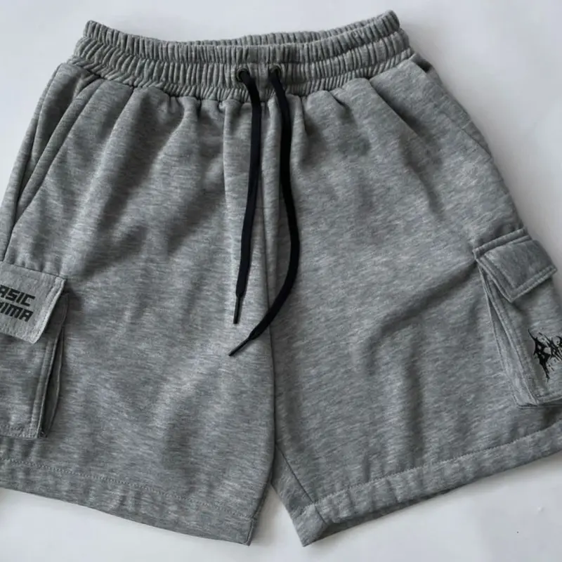 (COD) basic_prima celana pendek cargo bahan catoon fleece lambut adem nyaman saar di pake sehari” 3