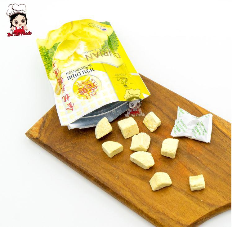 Product Introduction of Sầu Riêng Sấy Giòn - Măng Cụt Sấy Giòn ThaiLan WANMEI Snack Ăn Vặt Food 9