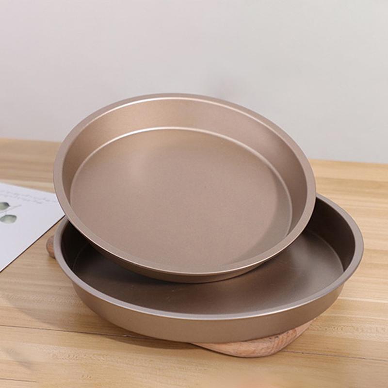 Product Introduction of 10/9/8/7/6 Inch Non-stick Baking Mold Air Fryer Pot Round Tray Pan Roasting Pizza Cake Basket Bakeware Kitchen Accessories 17