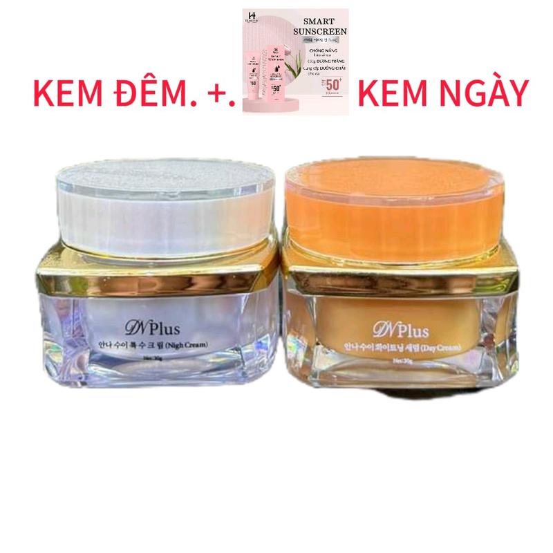  kem demejine plus trọng lượng nguyên combo 60g tặng kèm chống nắng 30gr Chăm Sóc Da Skincare Women Nữ 