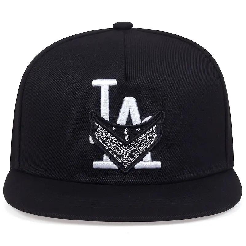 Fashion Casual Men's and Women's LA Baseball Cap Letter Embroidery ...