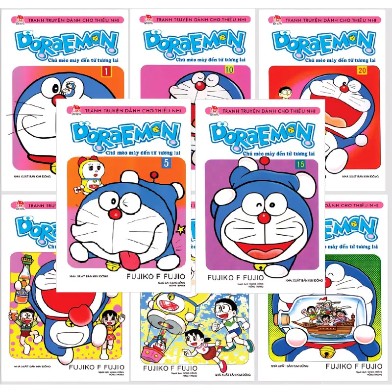 Truyện tranh Doraemon Ngắn trọn bộ 45 tập (lẻ từng cuốn) 0