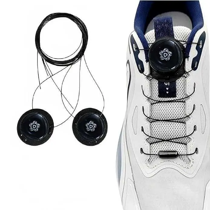 Tali Sepatu Putar Automatic Rotating Shoelace Buckle - INU66-B