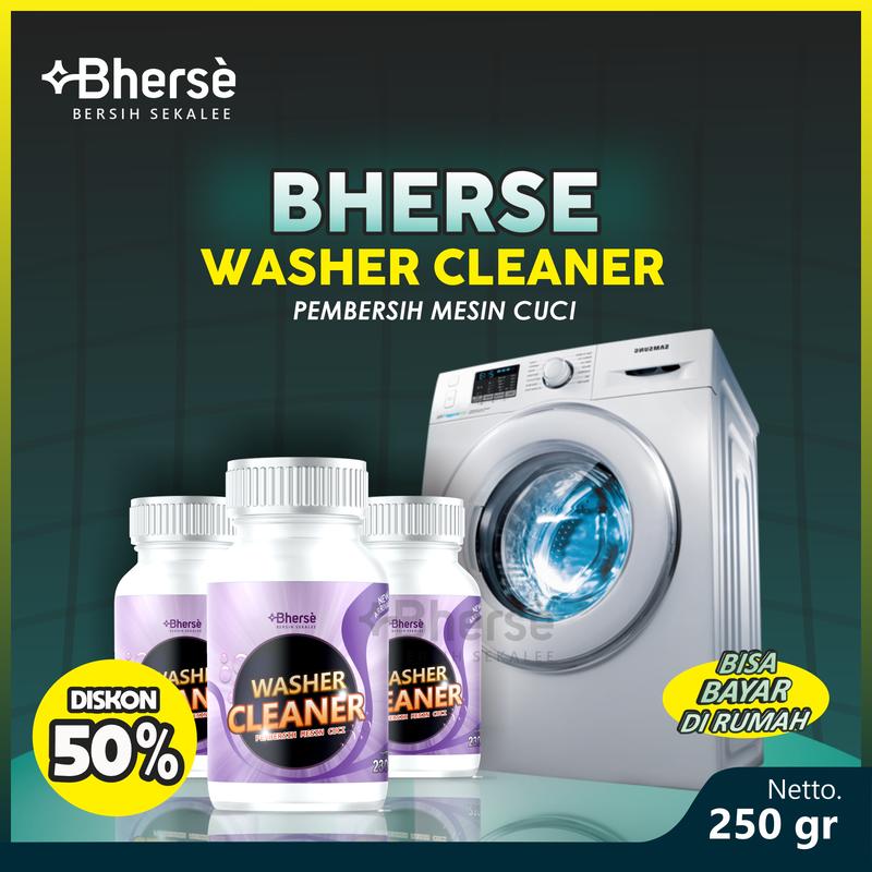 PROMO Bherse Washer Cleaner Pembersih Mesin Cuci 8