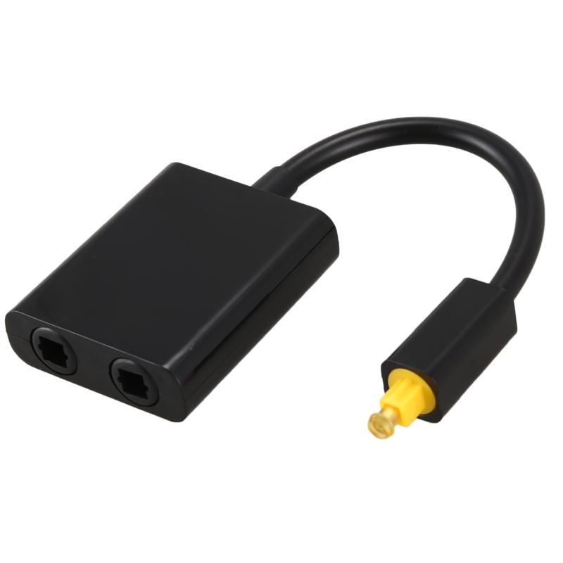 Bộ Chia Âm Thanh Quang SPDIF Kỹ Thuật Số, Bộ Chuyển Đổi Bộ Chia Toslink 2 Chiều, 1 Đầu Vào 2 Đầu Ra, Trung Tâm Chia Cáp Quang SPDIF, Hậu Cần Và Vận Chuyển Ở Nước Ngoài Phụ Kiện