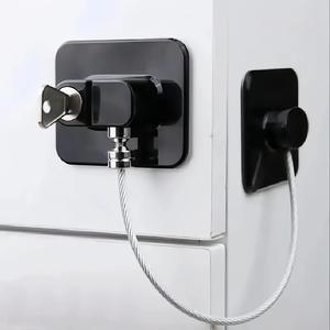 Cerradura de seguridad para ventanas, cerradura multifuncional para puertas de gabinetes, cerradura de seguridad para el hogar, candado para ventanas, candado para refrigerador, cerradura de seguridad para el hogar