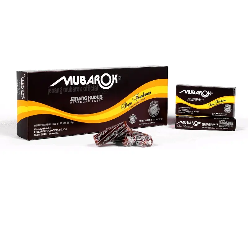 Jenang Kudus Mubarok Kombinasi,  Dos 10x3 pcs 2