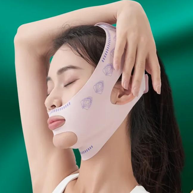 V Face Band Cheek Lift Up Face Thin Mask Reduce Double Chin - TikTok ...