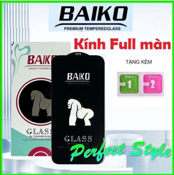 Kính Cường lực Baiko Full màn cho Samsung A02 A02s A03 A03s A04 A04e A04s A05 A05s A06 A10 A10s A11 A12 A13 A14 A15 A16