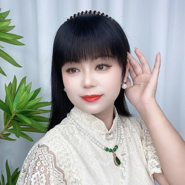 Bờm mái bằng trung niên Bờm tóc giả trung niên cao cấp Tóc giả trẻ đẹp trung niên S04MA13 2