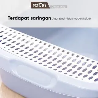 FOCAT Tempat Bak Pasir  Anjing Hewan Peliharaan M06 Tempat Pup Toilet  litter  box box pup 7
