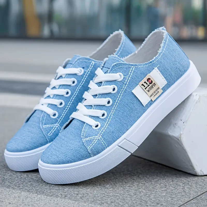 One Pair of Stylish Versatile Shoes, Low-Top White Sneakers with Elegant Breathability, Casual Single Shoes Showcasing Feminine Charm 1