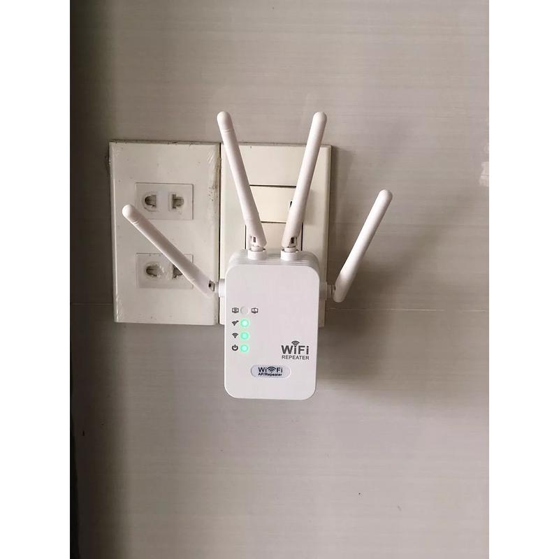  Bảo hành 5 năm- SIÊU SALE  Kích Wifi Râu 6 ăng ten Tốc Độ Cao 300Mbps Cục Kích Wifi Xuyên tường Siêu Mạnh Bộ Kích Wifi Kết Nối Xa 