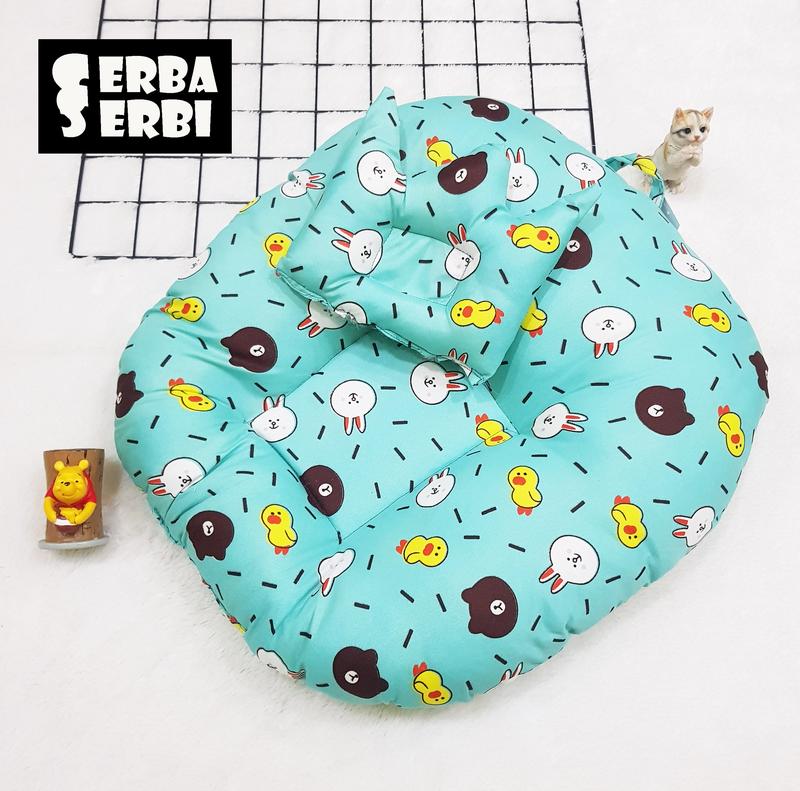Product Introduction of SOFA BAYI/SOFA BAYI MURAH/TEMPAT TIDUR BAYI alas empuk newborn  bantal 10