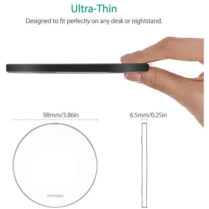Product Introduction of 60W Wireless Charger Pad Stand For iPhone 14 13 12 11 Pro Max X Samsung Xiaomi Induction  Fast Wireless Charging Dock Station 57