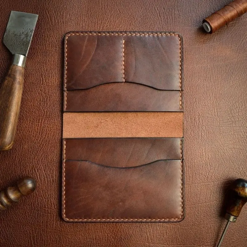 Ví Đựng Hộ Chiếu Passport May Thủ Công, Passport Wallet handmade 3