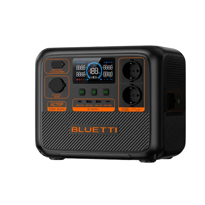 Bluetti AC70P Portable Power Station 1000W Power Bank Besar Powerbank UPS Camping RV 2
