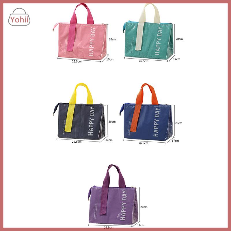 Product Introduction of Túi Ăn Trưa Cách Nhiệt, Chất Liệu PU, Không Thấm Nước, Thời Trang, Cách Nhiệt, Gói Bento, Chất Liệu Giấy Bạc Nhôm, Thích Hợp Để Cắm Trại Và Dã Ngoại, Túi Xách Túi Ăn Trưa Bento 13