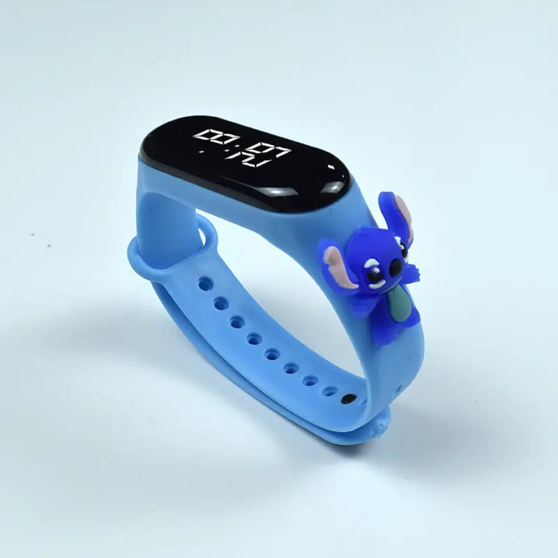 Jam Tangan Anak Elektronik Led Motif Kartun  Bahan Silikon Untuk Anak / Jam Tangan Karakter J - 009 RRNS Fashion 5