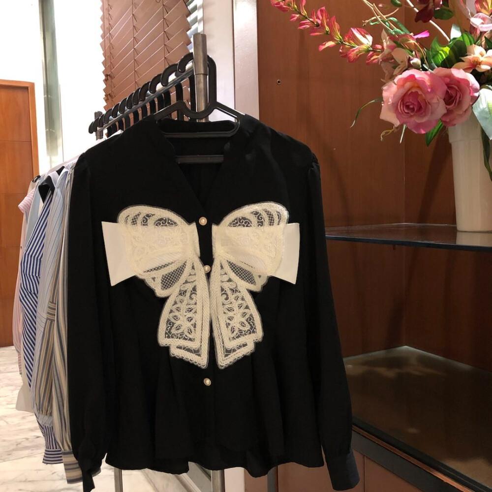 PO15 FADFAD Blus V-neck baru yang elegan dan bergaya