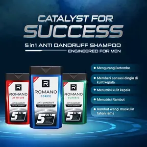 Romano Shampo Pria Anti- Dandruff  170ml