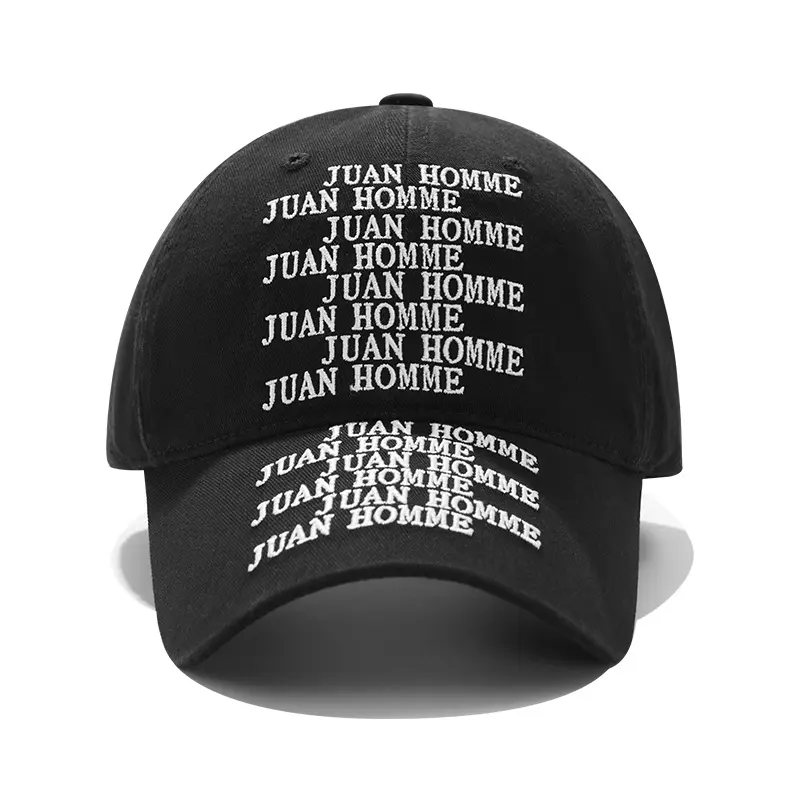 Korean Style New Letter Personality Baseball Cap for Women Spring Summer Trendy Fashion Street Niche Design Sun Hat for Men