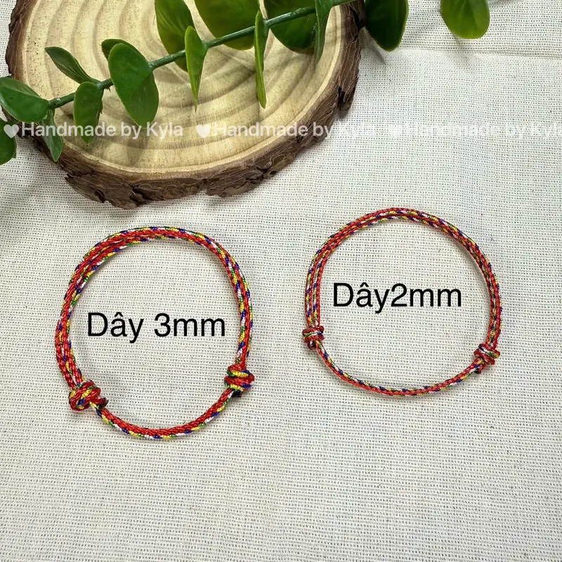 Vòng tay dây ngũ sắc tây tạng mang lại may mắn 2
