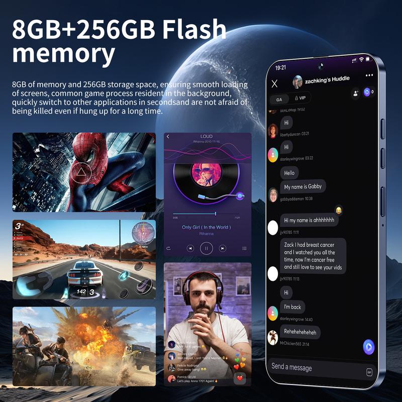 Product Introduction of 2025 S25 Unlock Smartphone 6.6HD Phone Dual SIM Card Phone 7800mAh Android 14 Original Phone Limited Time Discount Phone mobile  phone touch  screen black  phone backup  phone affordable  smartphone s mar phone hot  40  pro s25  series 8