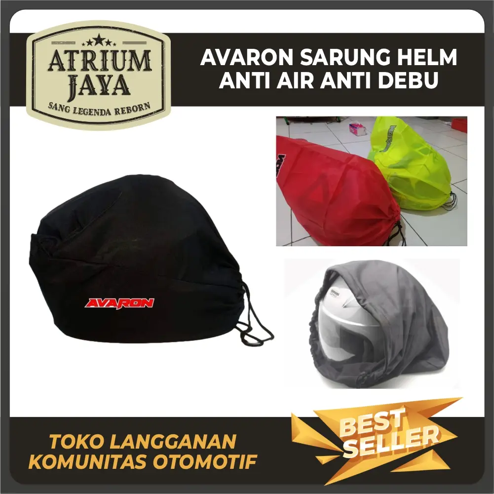 Sarung Cover Helm Tas Jas Hujan Anti Air, Debu, Panas Waterproof