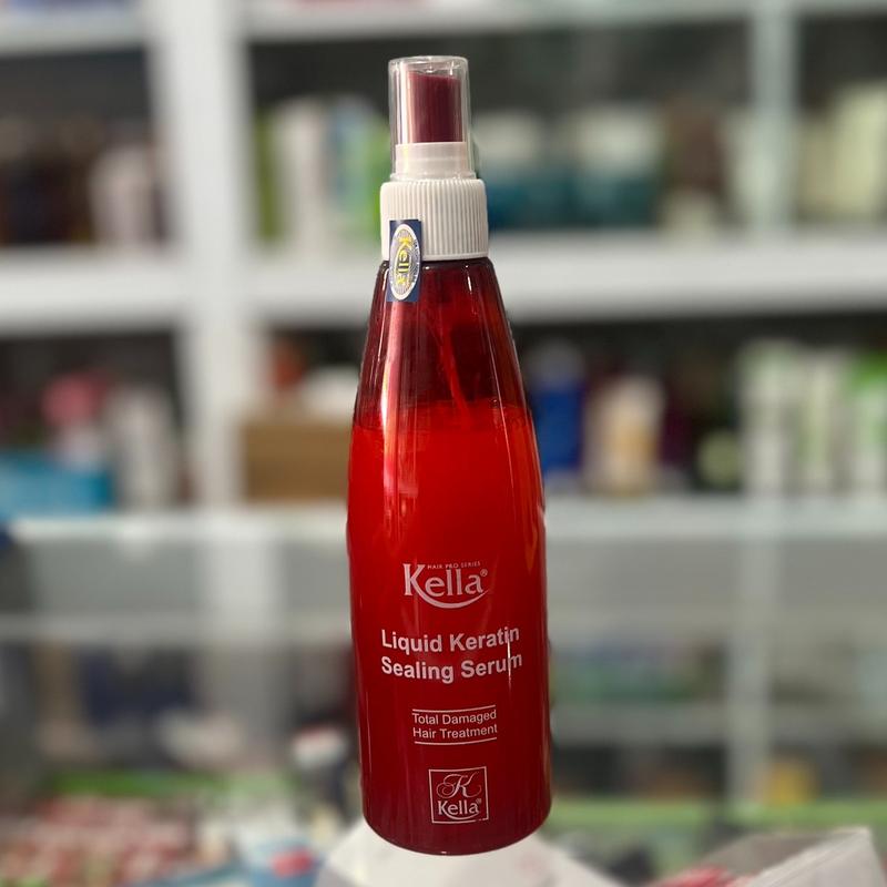 Xịt dưỡng tóc kella keratin phục hồi tóc hư tổn 250ml
