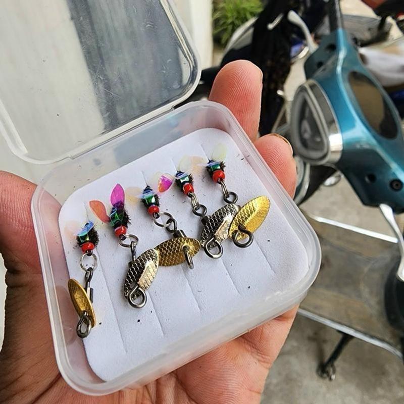 Combo Hộp Mồi Ong 5 Con Câu Cá Lure Fishing