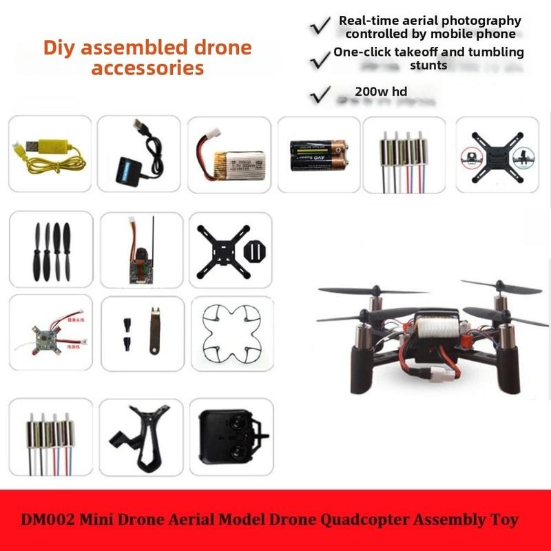 Chất lượng cao mini Mô hình máy bay không người lái DM002 Nhựa Phụ tùng máy bay…