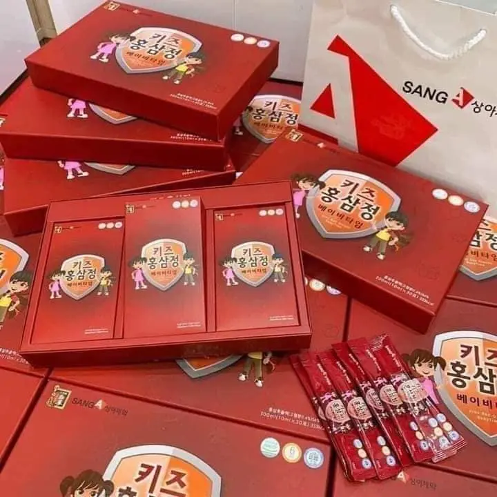 HỒNG SÂM BABY SANGA HỘP 30 GÓI