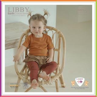 LIBBY LEGGING BABY EARTH COLOUR SERIES 0-1 TAHUN | LIBBY EASY TSHIRT | LILO SKIRT  Fashionbabies 6