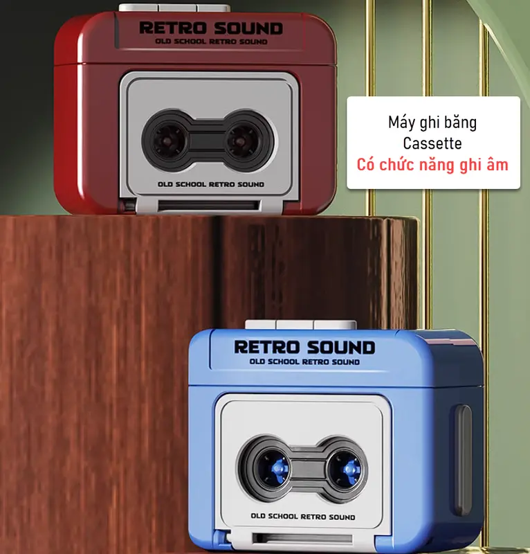 Móc Khóa Máy Cassette Cổ Điển Có Ghi Âm - Quà Lưu Niệm Cho Nữ - Women móc  khoá  vô  tri  độc  lạ móc  khóa  capybara  mini 4
