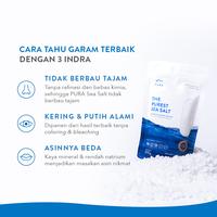 Gambar Pura  Sea Salt (300gr) 3 Pcs - Garam Laut -  Organik -  Natural -  Tanpa Rafinasi -  Rendah Natrium - Pura Sea Salt - 3 Halus dari PURA THE PUREST Kab. Sidoarjo 4 Tokopedia