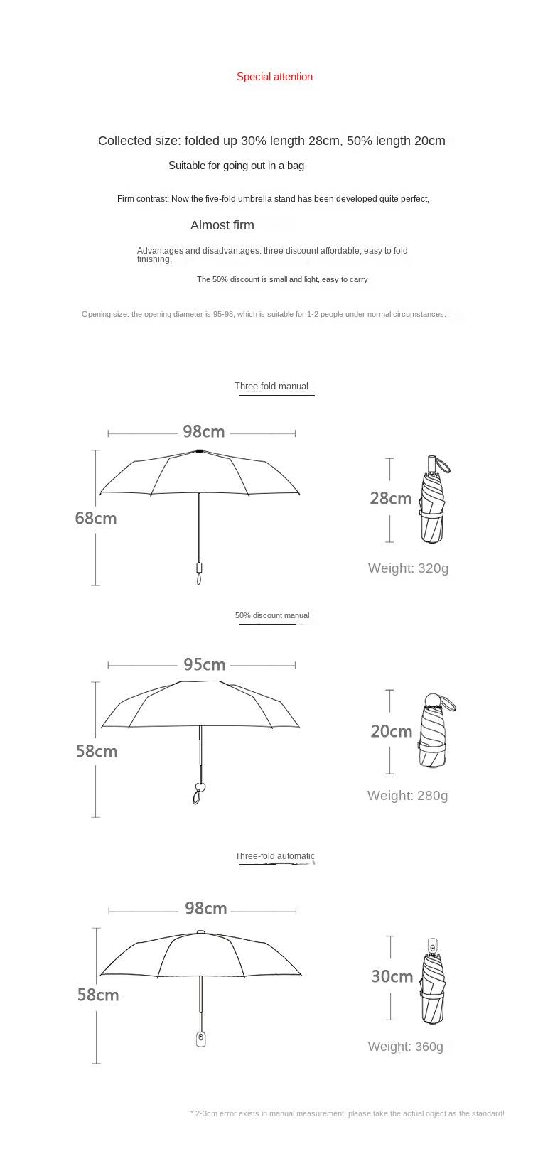 Product Introduction of "French Vintage Umbrella Women's Sun Rain Dual Use - Stylish Compact Sunshade Parasol UV Protection Foldable Summer Sun Umbrella for Ladies 8