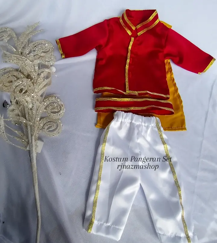 Baju Bayi New Born Kostum Pangeran Ukuran 1-3 Bulan 4-6 Bulan 7-12 Bulan 2 Tahun 3 Tahun Set Pangeran Bayi Newborn Kostum Bayi Lucu Dengan Dang Mesin Properti Photoshoot