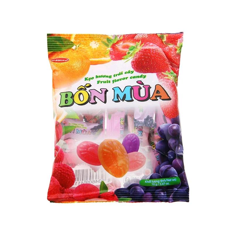 Kẹo Hương Trái Cây 4 Mùa 70g