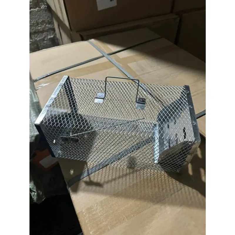Lồng bẫy chuột tự động 1 cửa, bẫy chuột đơn giản dễ dùng giúp đỡ gia đình bị chuột phá, bẫy chuột tự động thông minh 4